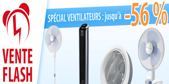 Vente Flash sur les ventilateurs et climatiseurs chez Welcome Office